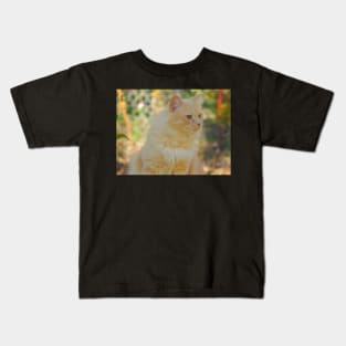 Golden Sun Cat Kids T-Shirt